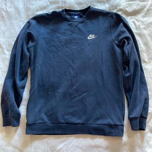 Navy Blue Nike crew neck